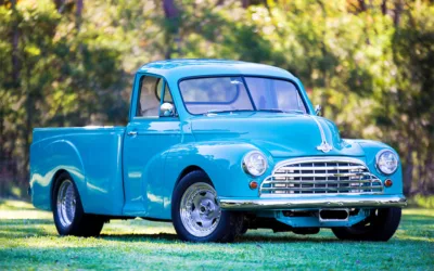 Bernie and Paul’s 1953 Morris Oxford Utility Truck