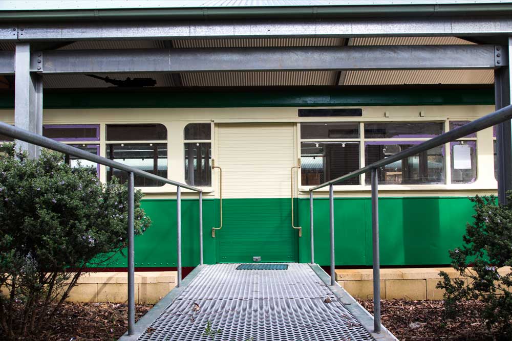 Restored tram