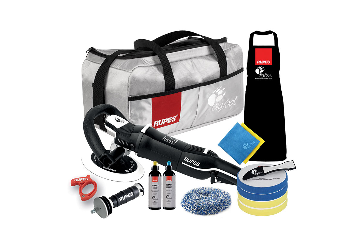 RUPES LH19 Bigfoot Rotary Polisher Kit - Standard or Deluxe - Image 8
