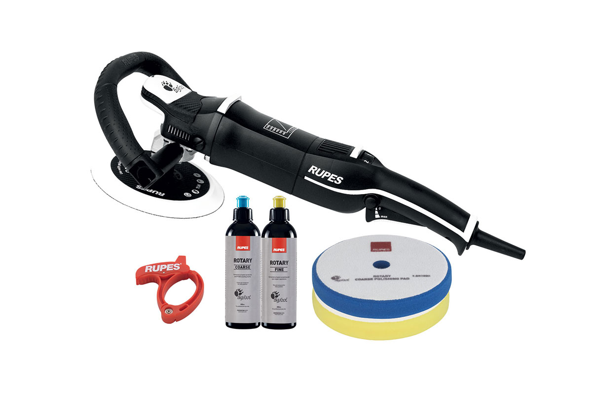 RUPES LH19 Bigfoot Rotary Polisher Kit - Standard or Deluxe - Image 9