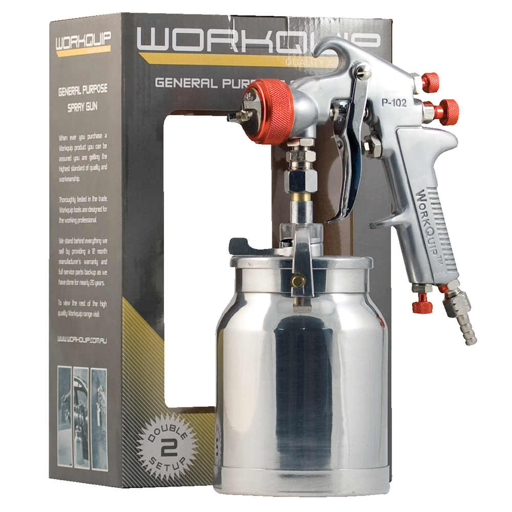 Workquip General Purpose Spray Gun - Gravity or Suction - Image 6