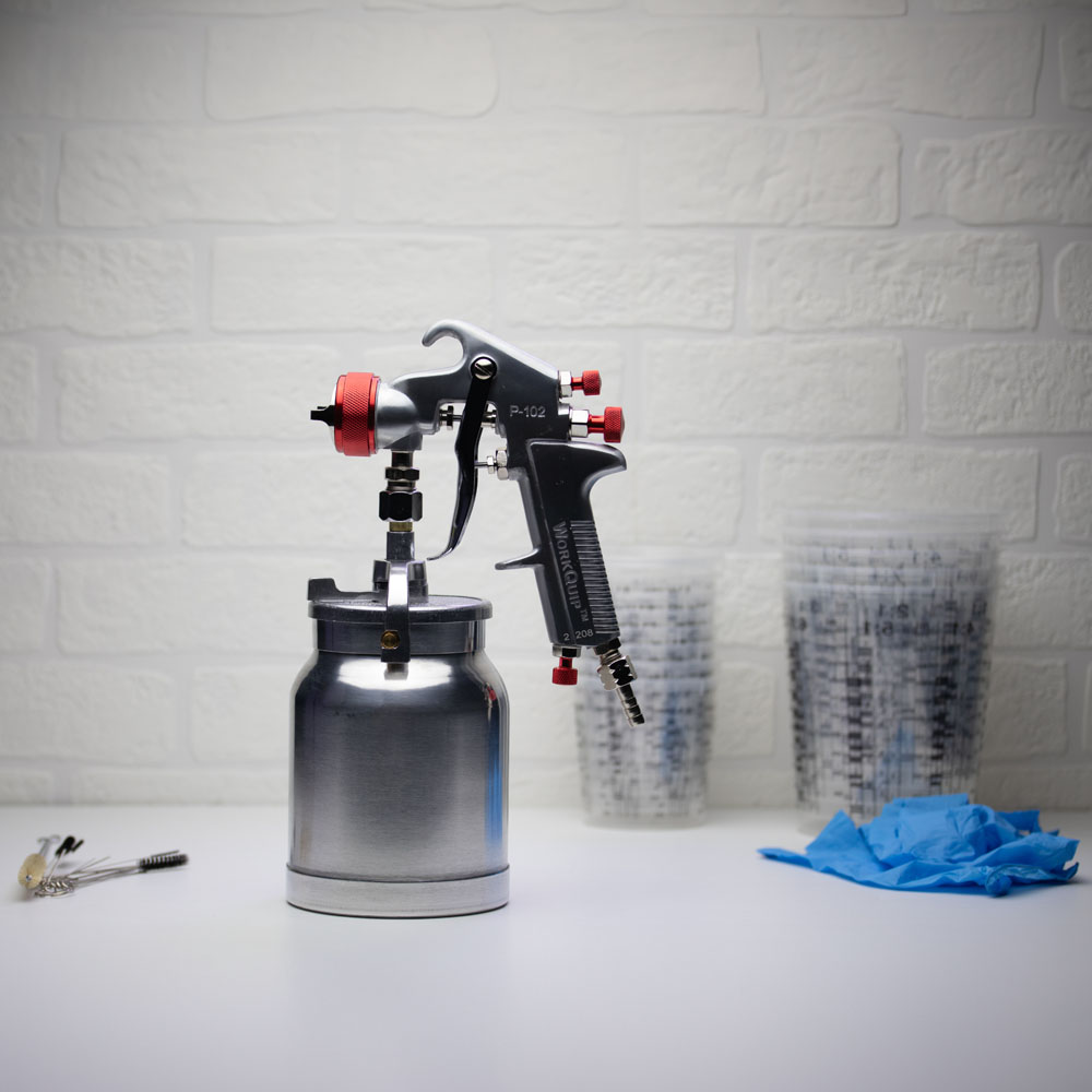 Workquip General Purpose Spray Gun - Gravity or Suction - Image 8